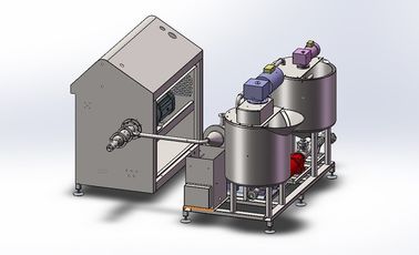 Automatische Roomcake die Materiaal met 150-400 de Installatie van Capaciteitsonsite maken leverancier