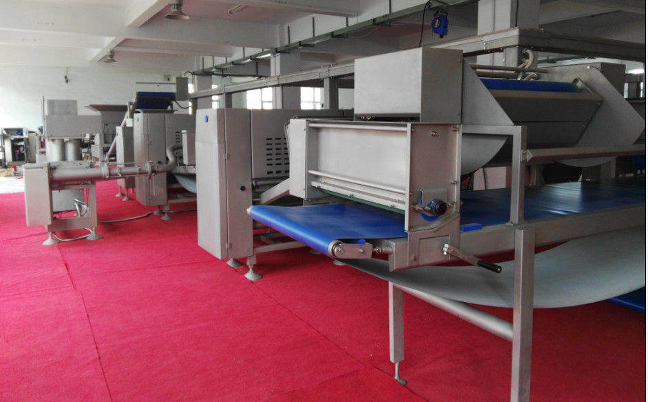 De klant maakte Industrieel Brood Makend Machine met Afneembare Vette Pomp leverancier