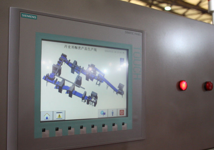 PLC Gecontroleerde Machine van de Croissantlaminering met Hoog Nauwkeurigheids Roterend Systeem